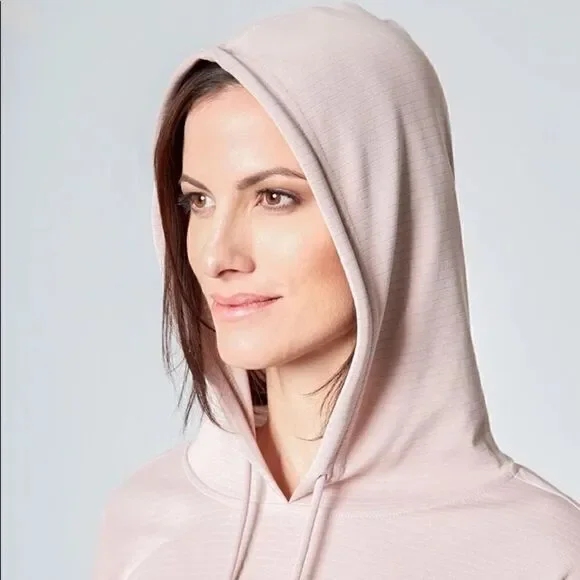 MONDETTA RIBBED Ladies HOODIE PULLOVER - Picture 9 of 11